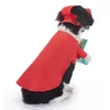 Hundkläder lätt att bära husdjurskläder roliga kläddräkt mjukt andas för halloween juljusterbara hundar