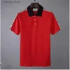 Men's Polos 2024 Mens Polo Designer Man Homme Fashion Horse T-shirts Casual Men Summer Polos Shirt Embroderie High Street Tend Top Tee Tee Asian Taille M-3XL L49