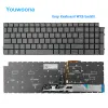 Claviers Nouveau clavier d'ordinateur portable d'origine pour Dell Vostro 15 3510 3515 3520 3525 5510 5515 P106F