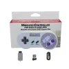 GamePads 2 i 1 trådlös spelkontroll för SNES Classic Mini Console 2.4 GamePad Joystick för PC Android TV Box Gaming Control Joypad