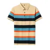 Camicia da golf da golf da golf da golf da golf da golf ricami di marca Business abbigliamento per abbigliamento da streetwear maschio maglietta a maniche corte 240410