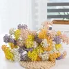 Декоративные цветы 50 см искусственный цветочный шелковый шелковый кукурузный цветок фальшивый растение домашнее декор свадьба