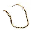 Men's Gold Cuban Chain Necklace and Bracelet Set - Gender Neutral Wedding Jewelry