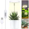 Grow Lights Light Full Spectrum LED Plant For Indoor Plants Height Adjustable Growing Lamp With Auto On/Off Timer 4 Dimmable