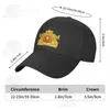 Boll Caps National Emblem of Myanmar Coat Arms Sun Baseball Cap pappa Hattar Justerbara för män Kvinnor unisex cool utomhushatt