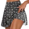 Röcke Frauen Polka Dots Print Sport Dance Fitness Rock Female Tennis Running Skort Active Athletic Yoga