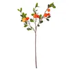 Decorative Flowers 7 Imitation Orange Ornaments Foam Fruit Furniture With Leaves Branch False