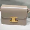 High end designer väska för celli kvinnor läderväska för kvinnor ny sommar mångsidig tofu väska high end singel axel crossbody liten fyrkantig väska original 1: 1 med riktig logotyp