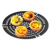 Dubbelpannor Air Fryer Grill Pan Steamer Mat Oil Paper Non-Stick Baking Bakware Mats For Chicken Vegetable Accessories