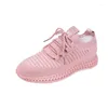 피트니스 신발 모드 Femmes Baskets Chaussures Dames Formateurs Blanc Plate-Forme Femme Noir Deportivas Mujer