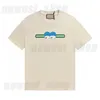 Men Designer T-shirt Summer Italië Luxe Letter Afdrukken T-shirts Heren Korte mouw Casual katoenen T-shirt S-XL