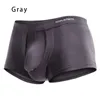 Underpants homens boxer masculino roupas íntimas gays masculino boxershort separação respirável scrotum fisiological