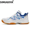 Casual Shoes Simugoya Brand Professional Badminton Men's Non-Slip Wear-resistent Breattable Sports Tennis Zapatillas