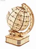 3D Puzzles 3D Wooden Puzzle Globe. Zestawy modelowe DIY rzemiosło ręcznie robione prezenty świąteczne Y240415