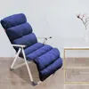 Pillow Sun Lounger Chaise S dos et siège pour plaies de patio de siège en profondeur Porche