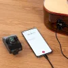 Guitar Guitar Resonance Pickup with Piezo & Microphone Model N1 Builtin Chorus Delay Reverb Effect,os1 Acoustic Guitar Pickup