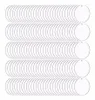 Keychains 200 Pcs Round Acrylic Keychain Blanks 2 Inches Clear Circles Discs Transparent For DIY Craft Project Emel221140176
