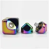 Spinning Top Colorf Magnetic Fidget Spinner Relief Toys for Children Hand Metal Desk ADT GyroScope Gifts Drop Delivery Novel GAG DH6QX