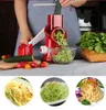 Manuell vegetabilisk Cutte Slicer Multifunktionell potatisost Keok Grater Vegetabilisk grater Peeling Tool Kök Tillbehör 240415