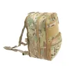 Mochilas Flatpack D3 Portador de hidratação de mochila tática Molle bolsa Airsoft Military Military Multifurpos Failt Backpack para equipamento de peito