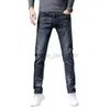 Jeans de créateurs pour hommes mens mets ajustement élastique slim élastique pour hommes hiver hiver nouveau petit pantalon à la mode à la mode pantalon de mode pantalon de mode