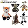 Stuffed Plush Animals Dentistry PracticePlush Toys with Toothbrush Doll Brushing Model for Kids Learning Brushing Educational Teaching StudyingToy L47