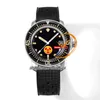 Fifty Fathoms No Radiation 5008D A1511 Automatic Mens Watch HKF Black Dial Yellow Markers Rubber Strap Super Edition Reloj Hombre Montre Homme Watches Puretime