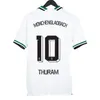 2023 24 Monchengladbach Plea Lainer Mens Soccer Jerseys Weigl Manu Kone Hofmann Elvedi Neuhaus Home Away 3rd Football Shirts Uniforms à manches courtes