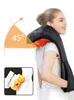 Elektrische verstellbare Rücken- und Nackenkneten schulter Shiatsu Smart Neck Massagebast