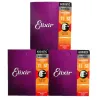 Gitaar 3 sets/ pack elixir akoestische gitaarreeksen nanoweb coating 80/20 bronzen grote toon long life gitaar strings 11002 11027 11052