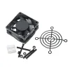 Resfriamento 1pcs bola dupla 60mm 6cm 60x60x25mm fã de escova EC AC 110V 115V 120V 220V 240V AXIAL AXIAL 6025 Cooler da indústria