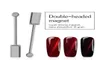 Ellwings 3d DIY Doublehed Magnet Manucure Tool pour Cat Eye UV Rolour de ongles Strong Magnitic Gel Conception de ongles 328N7143345