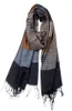 Mens Designer Scarf Long Stripes Fashion Scarves Thin Summer Fringe For Father039s Day Gift 8407069