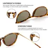 Zonnebrillen voor vrouwen Men Gepolariseerd Fashion Vintage Round Round Round Classic Glasses Mannelijke Outdoor Wandeltinten