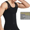 Męskie ciało shaper kamizelka kompresyjna brzuch Shapewewear Plątanie Pochwa Gynecomastia Shapers Corset TALIST TRAST TAKER FAJAS TOPS 240415