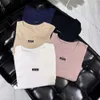Designer MM Home 24SS Nuova maglietta a maniche corta a V pulita Clean Slip Fit Versatile Fashion