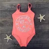 One-Pieces 7-14 Years Pineapple Decoration Kids Girls One Piece Swimsuit Girls Swimwear 2024 Children Swimsuit Cute Baby Bathing Suit A21 Y240412Y240417RRV0