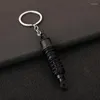 Teclado peças de cartocasco de chaveiro de ajuste automático Modelo de mola de keyring