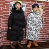 Down Mabet Winter Sauthouettes Enfants Corée Fashion Over the Knee plus épais Vestes de parka au vent chaud pour garçons Y3713