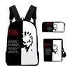 Рюкзак Creative Fashion The Boondocks 3D Print 3PCS/SET SUT SCOUL SCHOOL BAGS НАДЕЛА