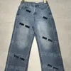 Brief dames jeans ontwerper denim broek mode geborduurde denim broek casual dagelijkse ins mode street style broek Jean Pants