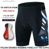 Cykeltröja sätter Cycling Pants Man Mtb Cyklopedia Shorts Men Professional Sport Mens Gel Lycra Bibbs Summer Clothing Bib Short Maillot Bike L48