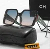 sunglasses channel Rectangle sunglasses Luxury designer sunglasses Man Women Unisex Designer Goggle Beach spit agent langzuhe windy UV400 With Box very nice