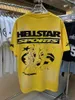 2024 Hellstar Wash Pure Cotton Style 1:1 Label Maximum Version Couple T-shirt Large Top S-XL