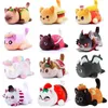 Peluş Yastıklar Yastıklar Meows Aphmau Bebek Mee Meow Oyuncak Kola Kızarıkları Burgers Ekmek Unicorn Ren Geyiği Kedi Peluş Yastığı Hediyeleri