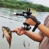 Arrow Professional Fishing Slingshot مجموعة مع بكرة الصيد و Darts Catapult المستخدمة في إكسسوارات لعبة الصيد الرياضية في الهواء الطلق