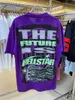 2024 Hellstar Wash Pure Cotton Style 1:1 Label Maximum Version Couple T-shirt Large Top S-XL