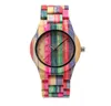 Shifenmei Uhr farbenfrohe Bambus modische Atmosphäre exquisites Glas Uhren natürliche Ökologie Zartes Schnallen Einfach Quarz Armband 7403598