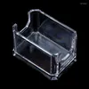 Storage Bottles Clear For Case Tea Bags Sugar Packet Household Container Boxes Durable Acrylic Organizing Large Capaci