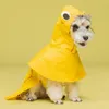 Hundekleidung Regenmantel Traktion Schnalle Regen Kleidung Taschen Design hohe Stickiness innovative wasserdichte Umhangjacke